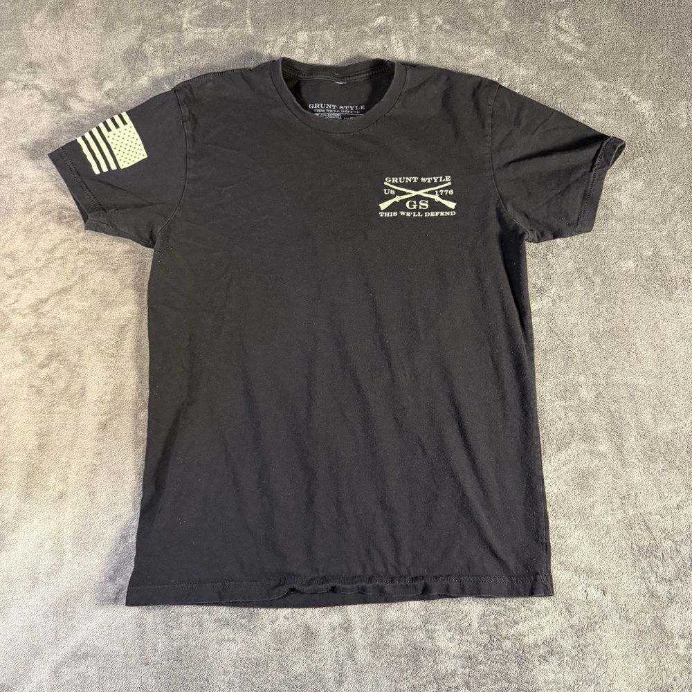 Grunt Style Black Men's T-Shirt M